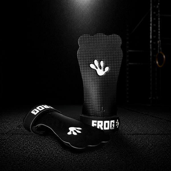 新品未使用FROG PRODUCTS Chameleon MODULE GRIP Frog Grips Base Carbon Chalk-Ready Gymnastic Grips – HD – Frog