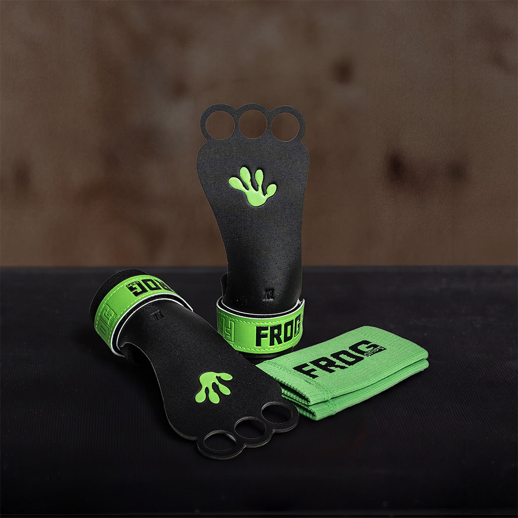 FROG GRIPS® BASE - Fingerhole Green – Frog Grips International